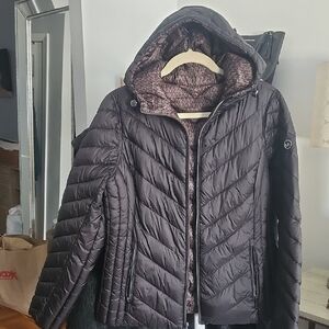 Women's Quilted Hooded Jacket MICHAEL KORS.NEW